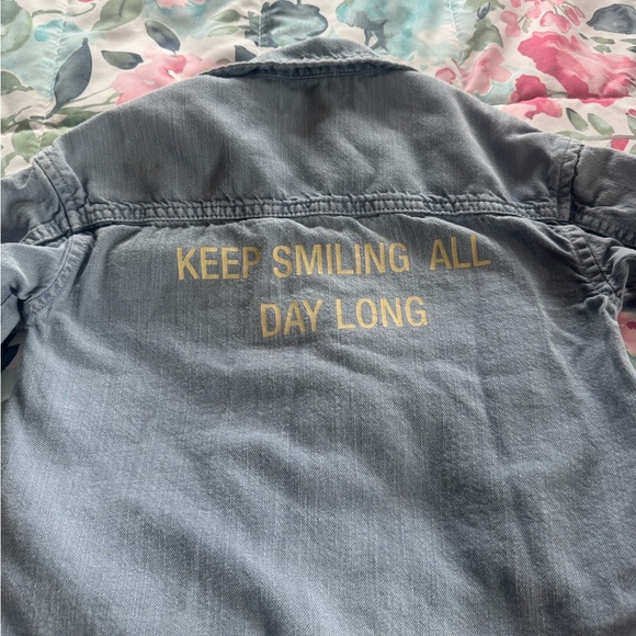 Zara Baby Denim Jacket Lightweight Snap Front Size 2–3 Years - Picture 2 of 3